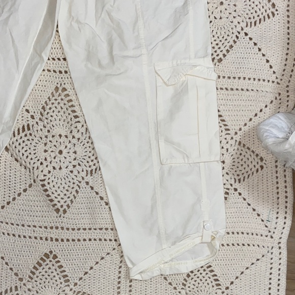 Free People Fp Movement Mesmerize Me Cargo Pants in White - Size Medium - Picture 13 of 15